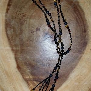 Beautiful Tiger Eye Lariat